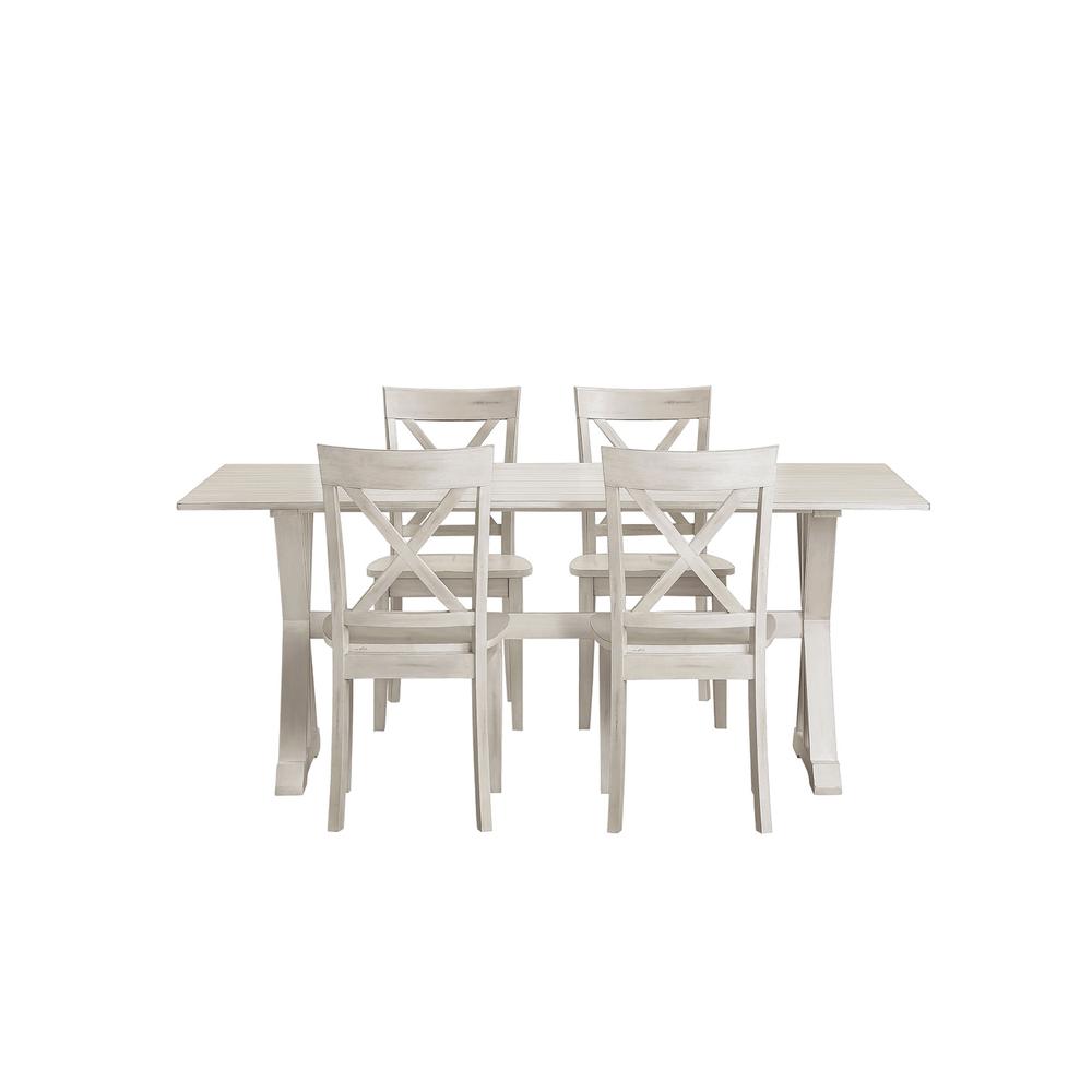 5pc Jamestown Dining Set, Table + 4 Chairs. Picture 2