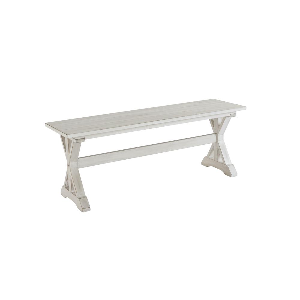 Jamestown Dining Bench [Antique White]. The main picture.