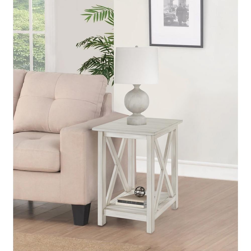 Jamestown Side Table - Antique White. Picture 6