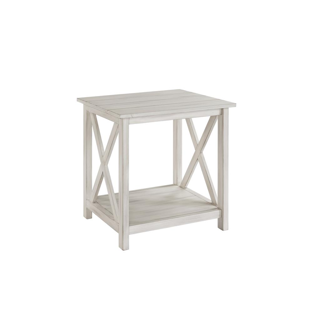 Jamestown End Table - Antique White. Picture 1