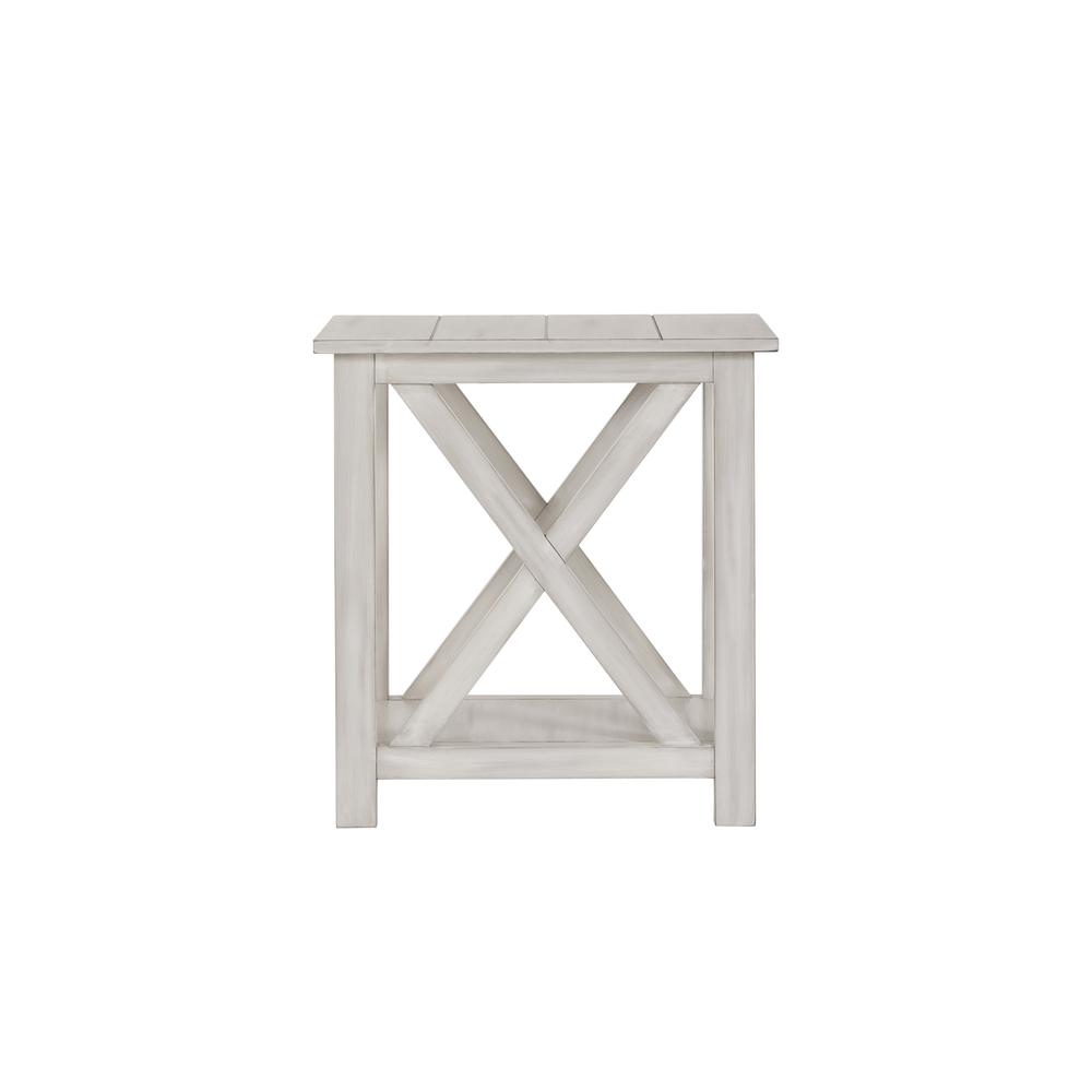 Jamestown End Table - Antique White. Picture 8