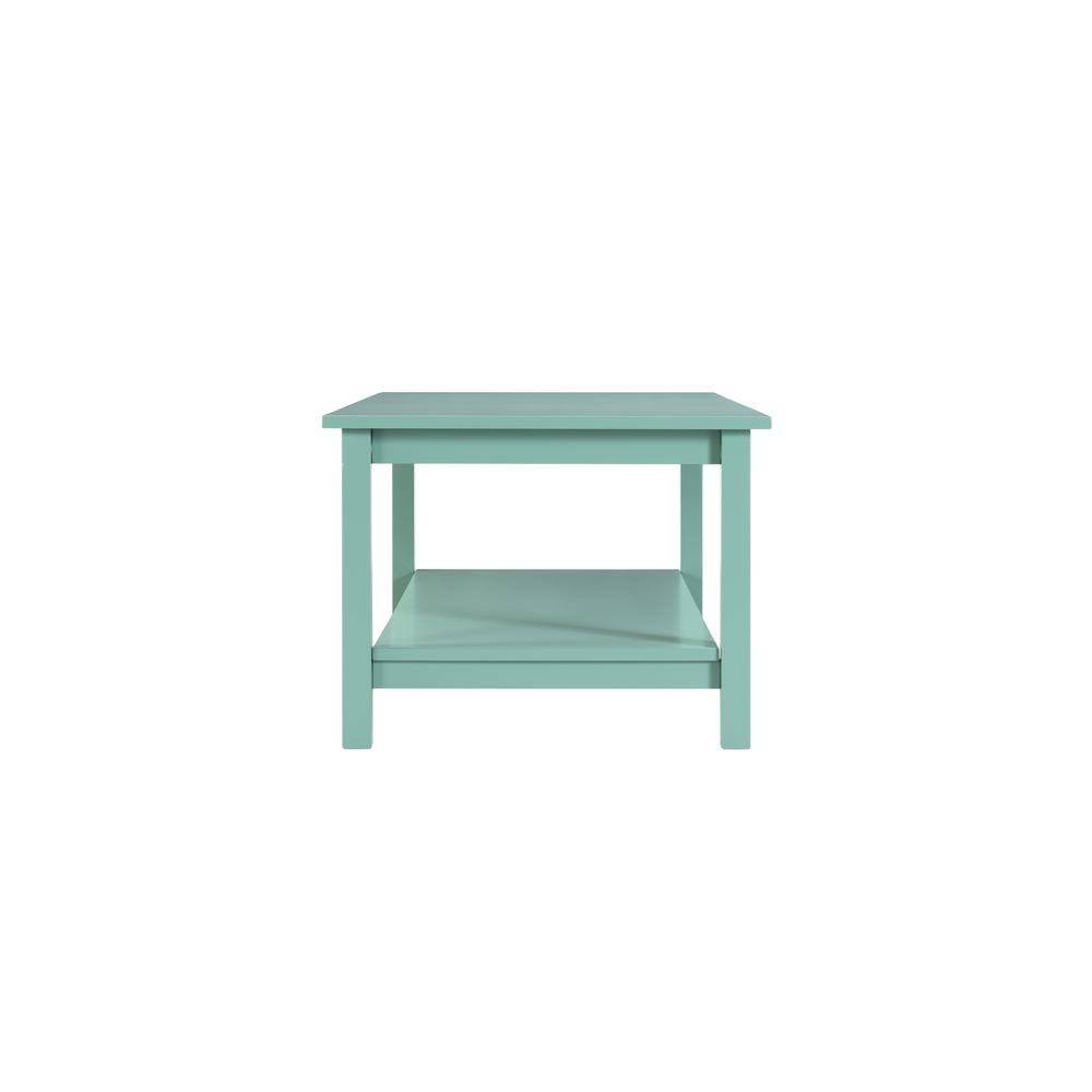 Landry Coffee Table [Turquoise], Turquoise. Picture 2