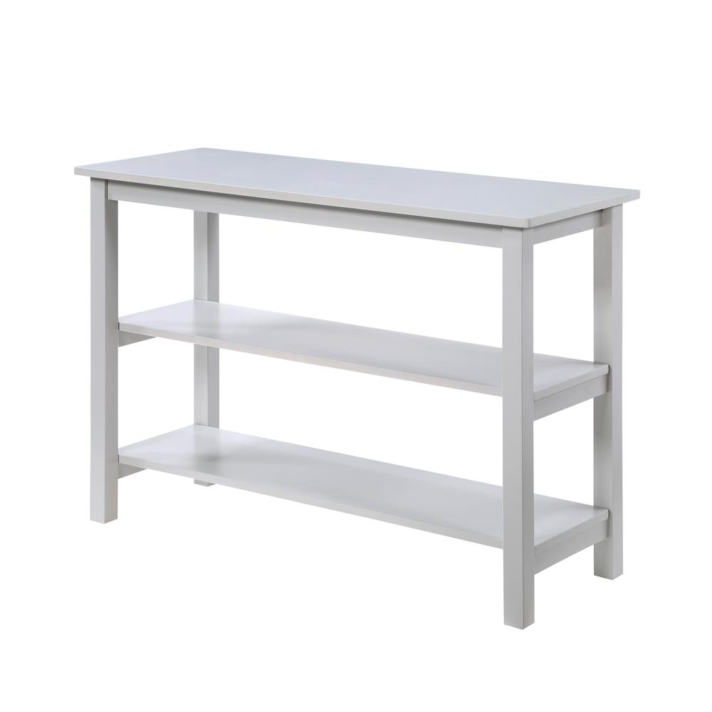 Landry Console Table [White], Light Gray. Picture 1