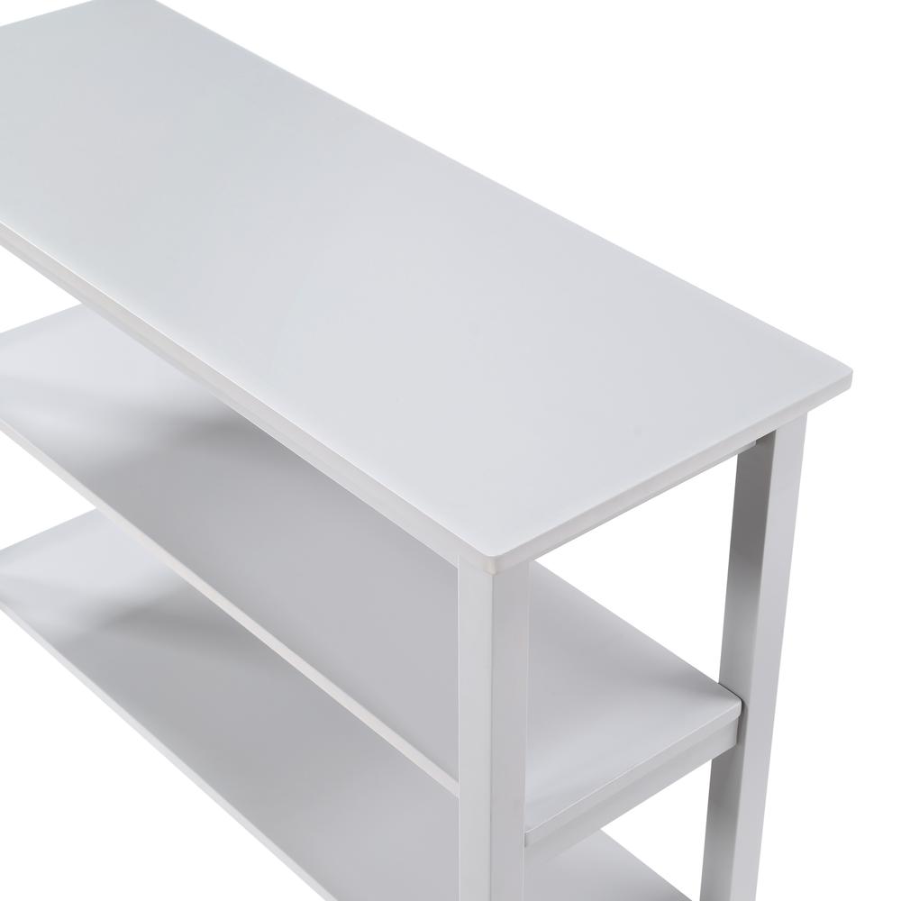 Landry Console Table [White], Light Gray. Picture 4
