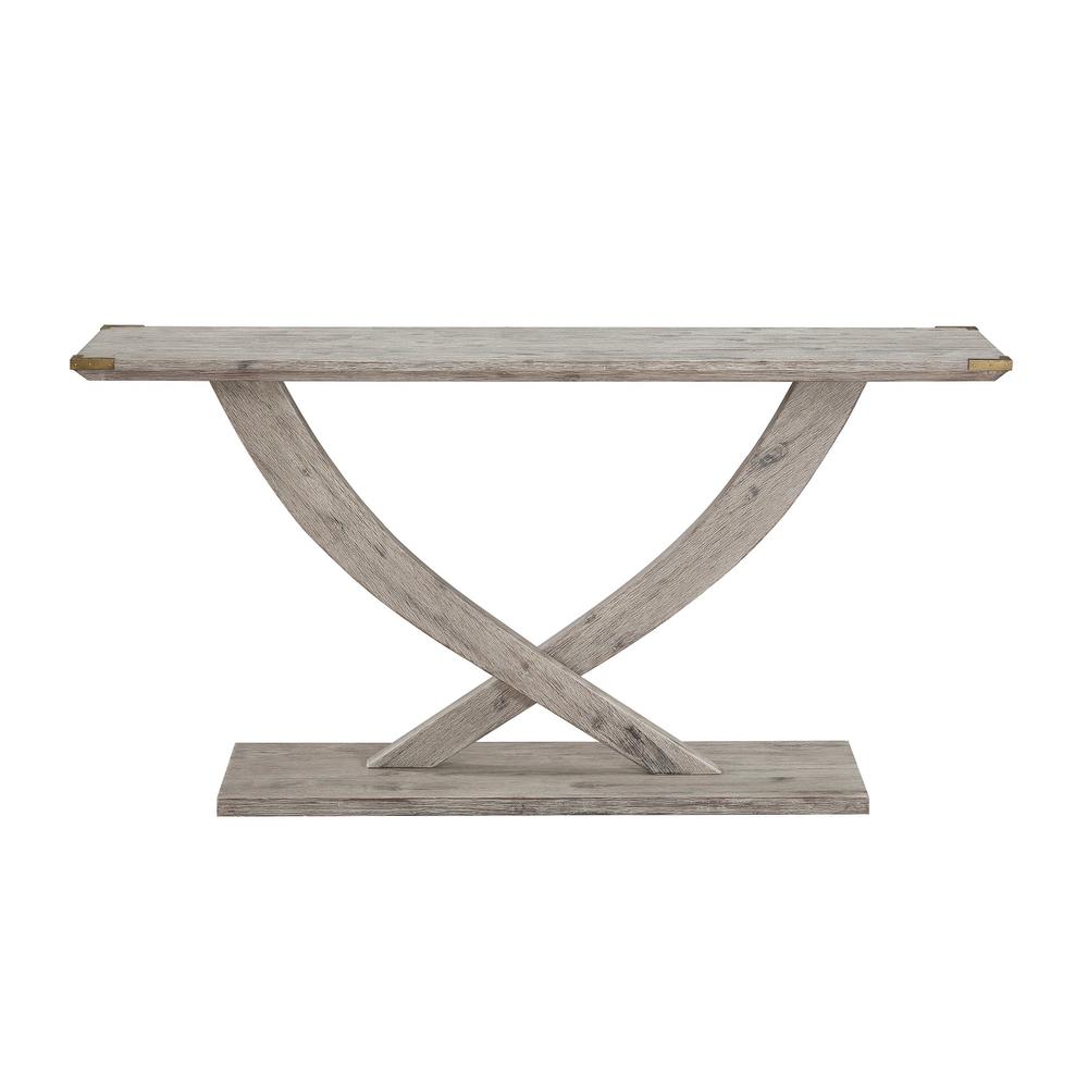 Montana Console Table - Light Barnwood Finish. Picture 2