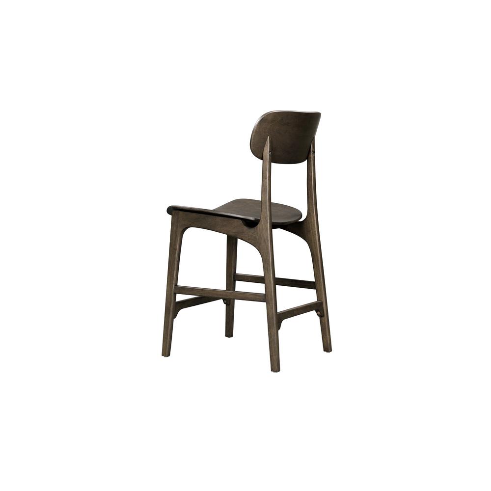 Solvang Wood Counter Stool - Carbonite Finish. Picture 4