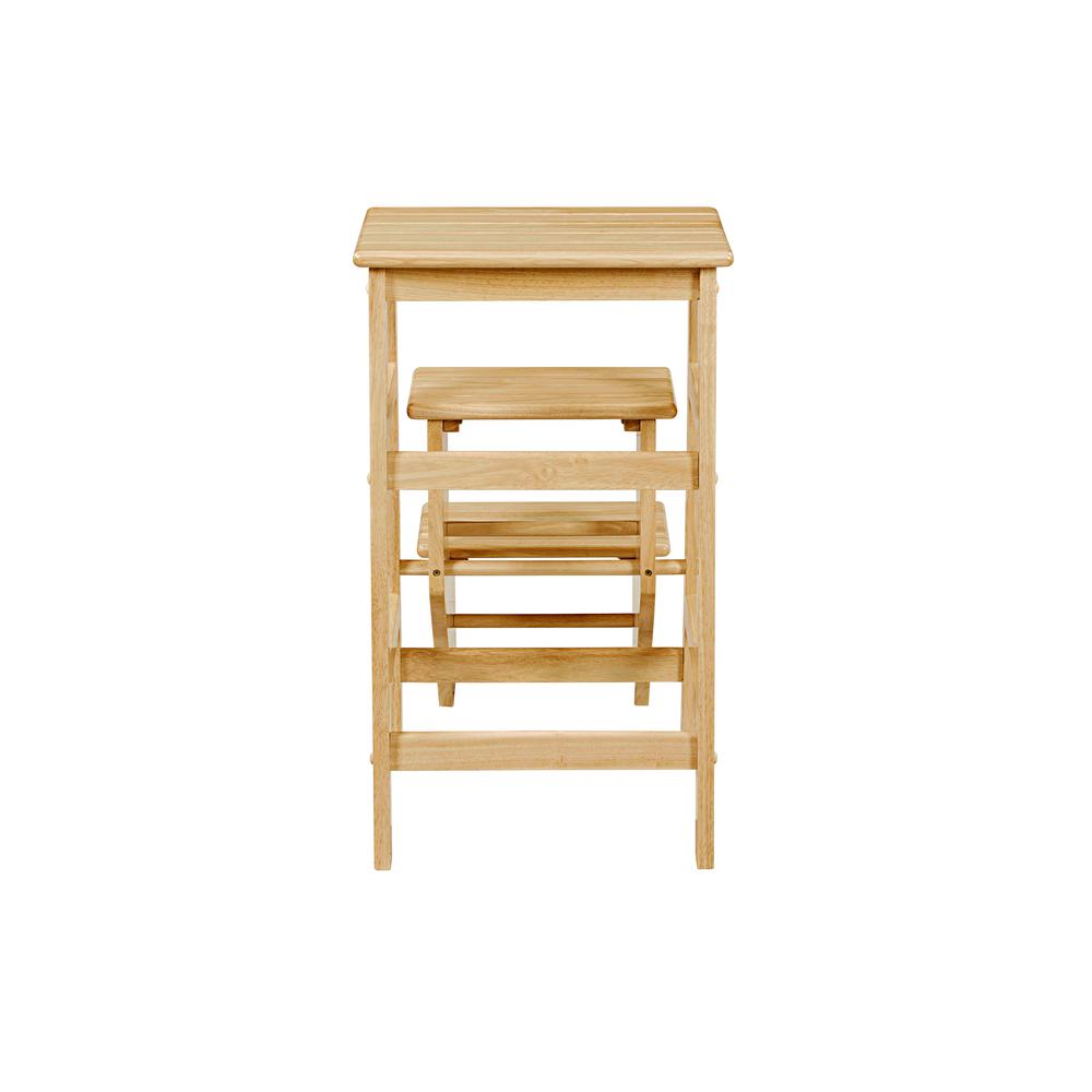 Niko Folding 29" Step Stool - Natural. Picture 5