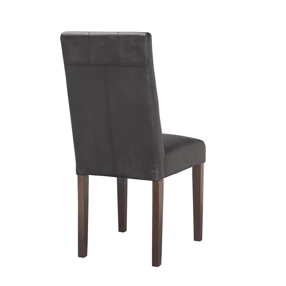 Lyon Parson Dining Chairs - Set of 2 - Black. Picture 3