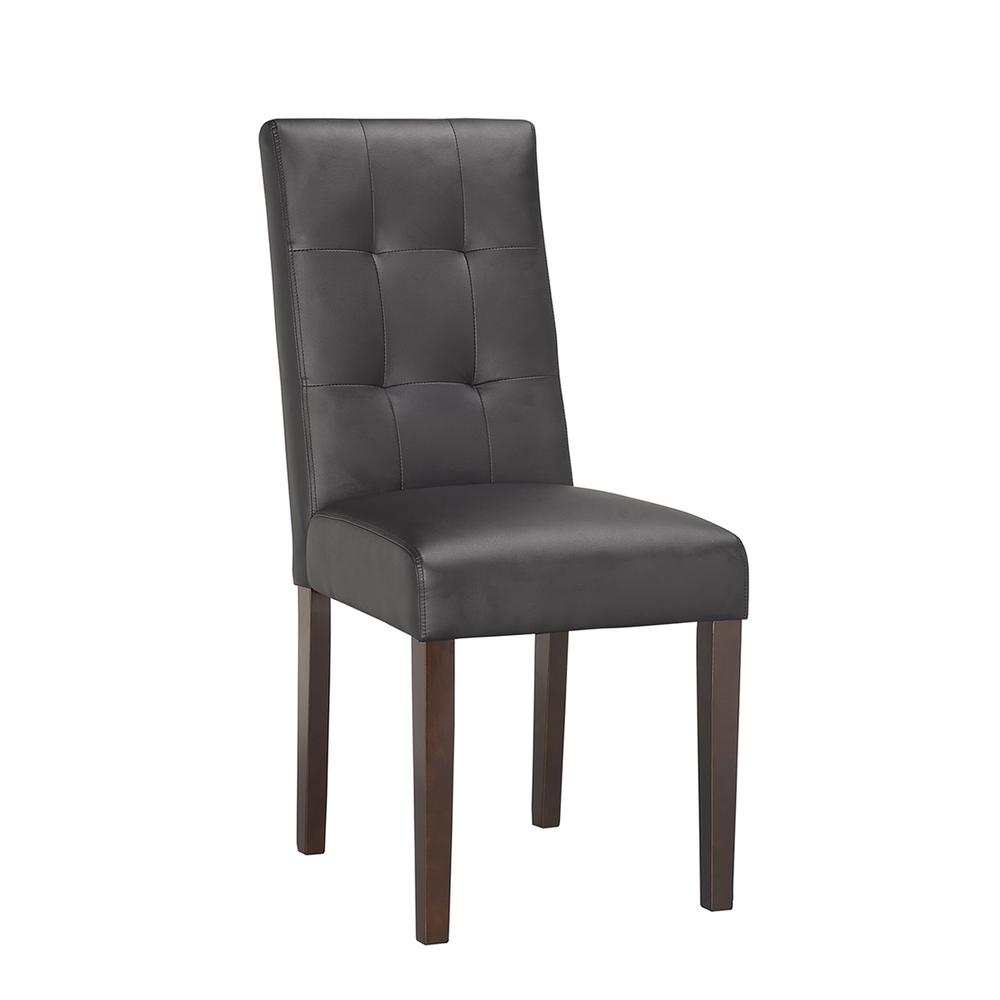 Lyon Parson Dining Chairs - Set of 2 - Black. Picture 4