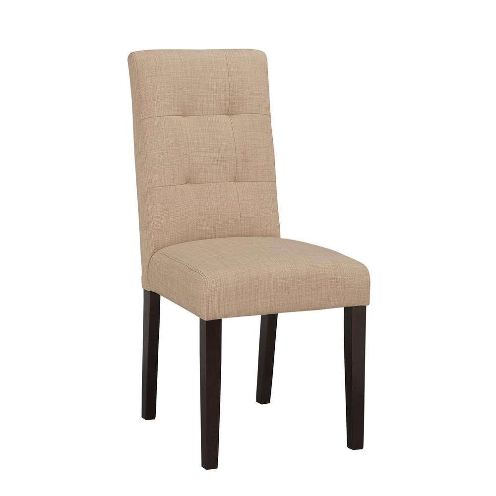 Lyon Parson Dining Chairs - Set of 2 - Tan. Picture 3
