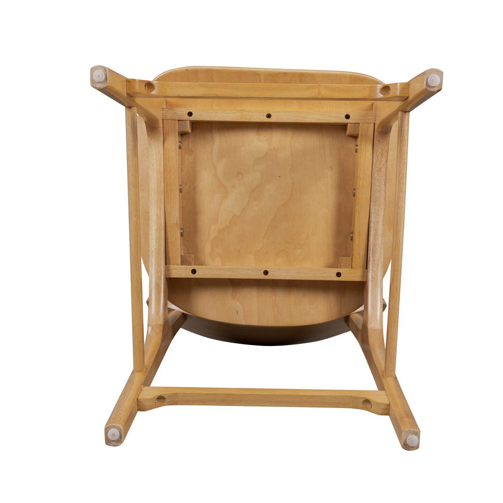 Solvang Wood Counter Stool - Natural Finish. Picture 5