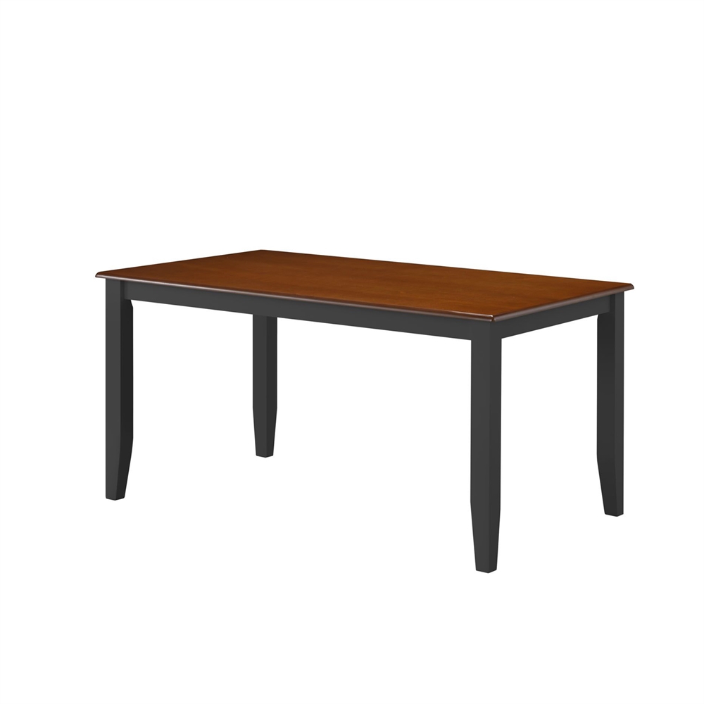 Bloomington Dining Table, Black/Cherry. Picture 1