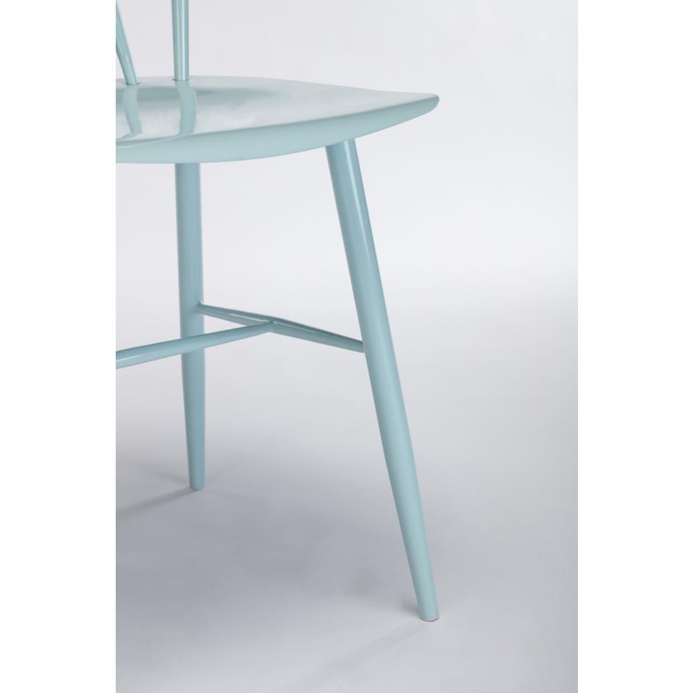 Savannah Light Blue Metal Dining Chair - Set of 2. Picture 11