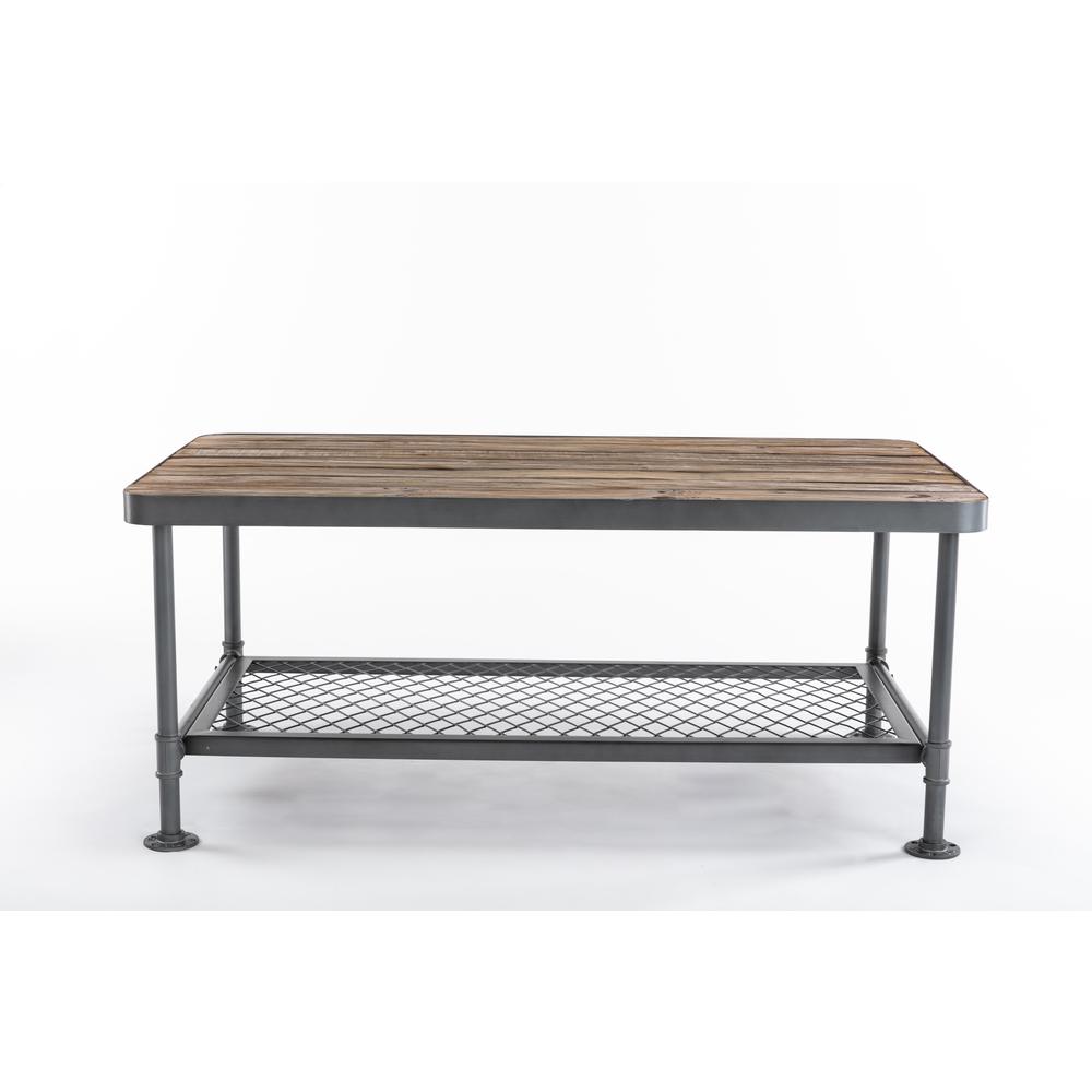 Newport Coffee Table, Gray/Natural. Picture 9