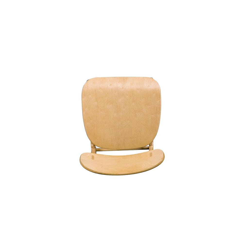 Solvang Wood Bar Stool - Natural Finish. Picture 4
