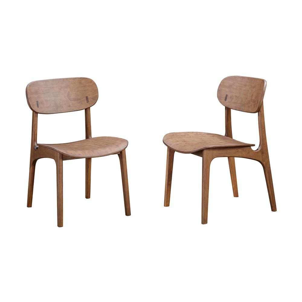 Solvang Dining Chair - Brown Ale Finish - Set of 2. Picture 2