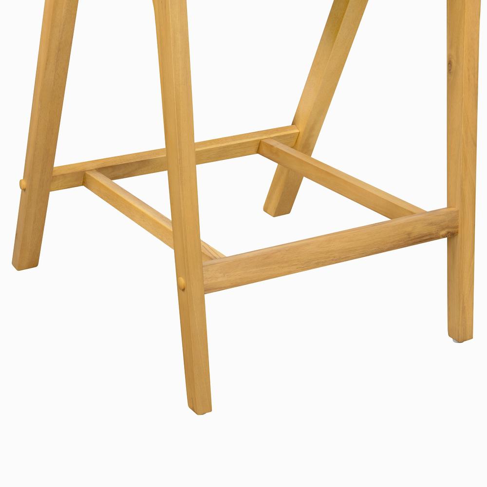 Luca Tan Rope Bar Stool - Honeycomb Finish. Picture 7