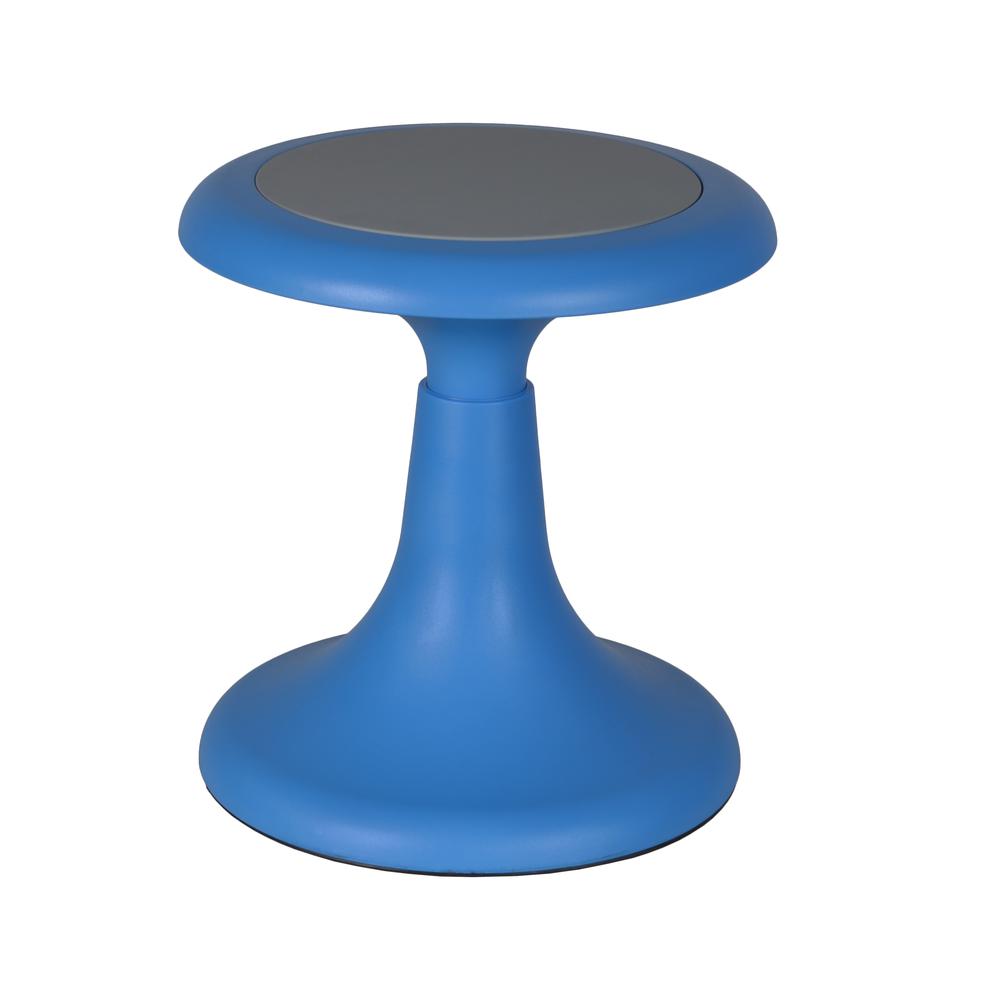 Glow 13" Stool, Blue. The main picture.
