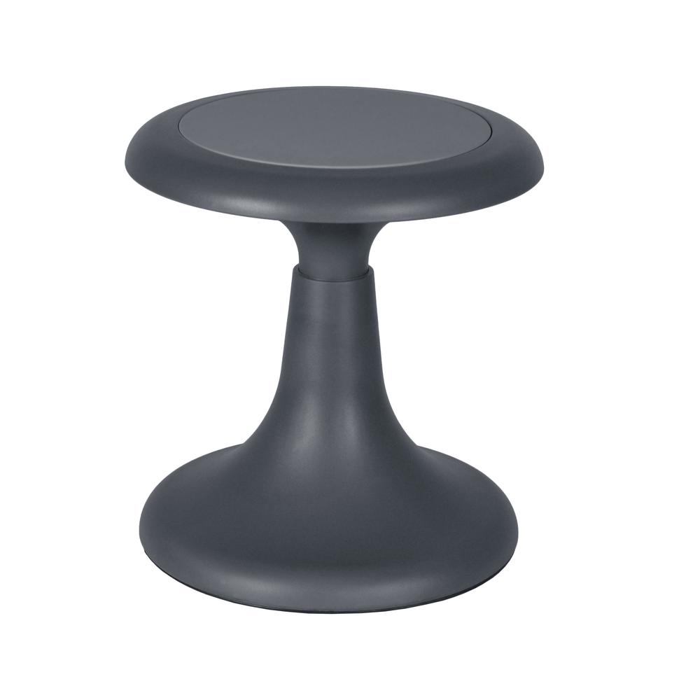 Glow 13" Wobble Stool, Grey. The main picture.