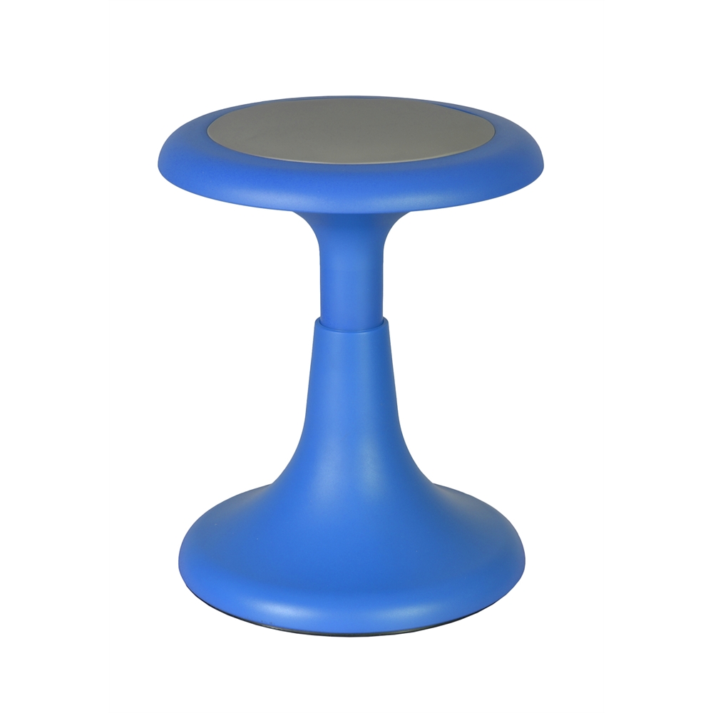 Glow 15" Stool, Blue. Picture 1