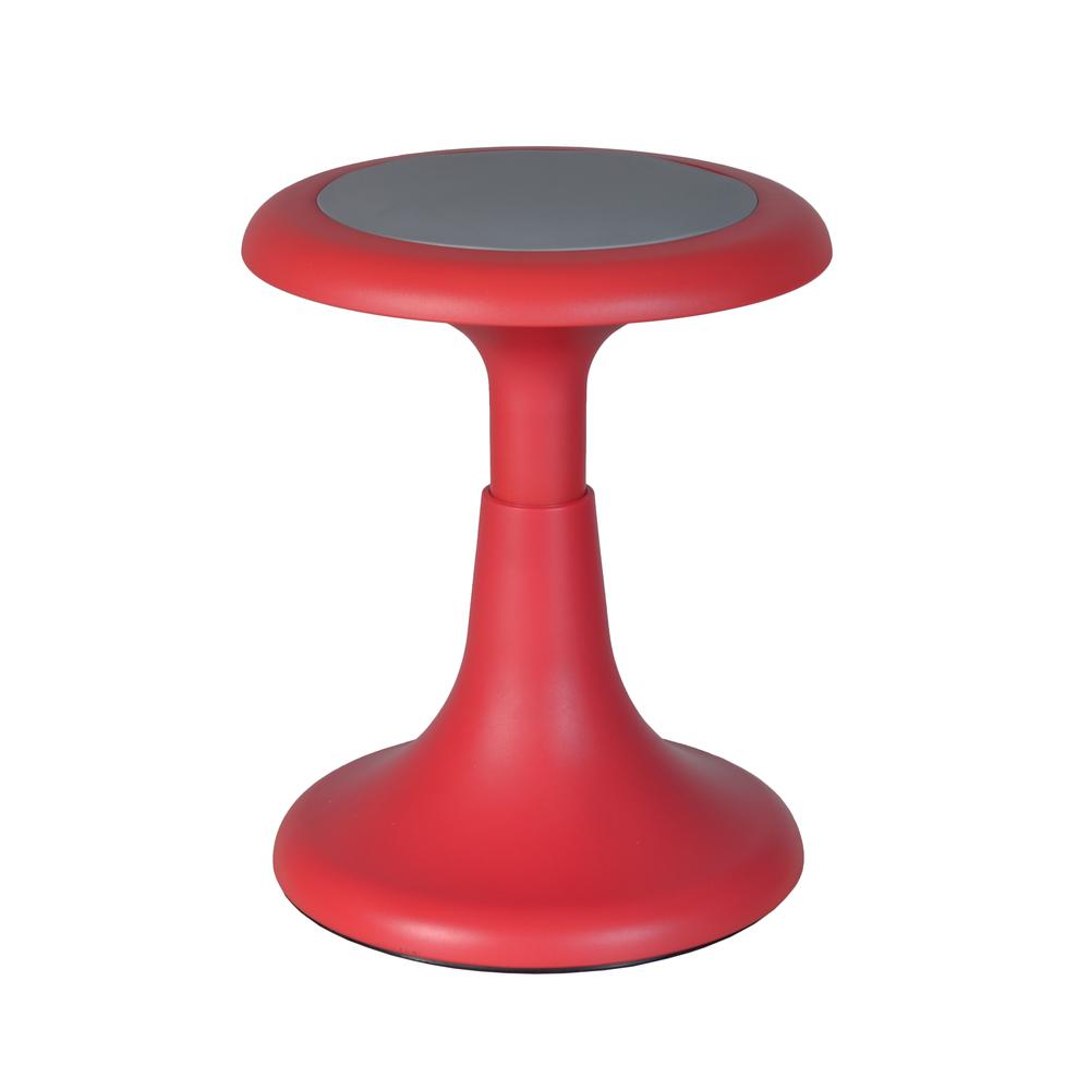 Glow 17" Stool, Red. Picture 1