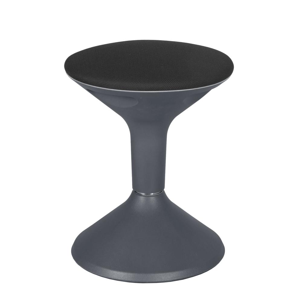 Grow Height Adjustable Wobble Stool, Grey. The main picture.