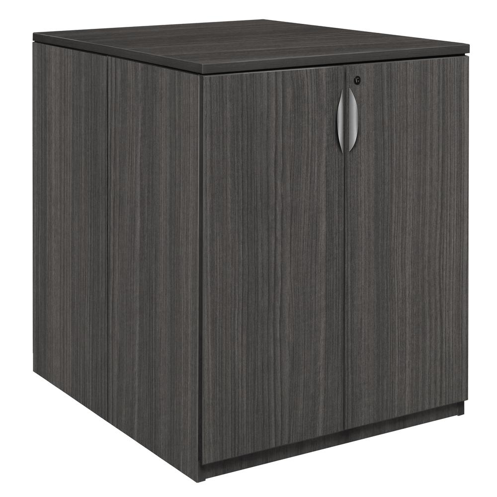 Legacy Stand Up Back to Back Storage Cabinet/ Storage Cabinet- Ash Grey. Picture 1