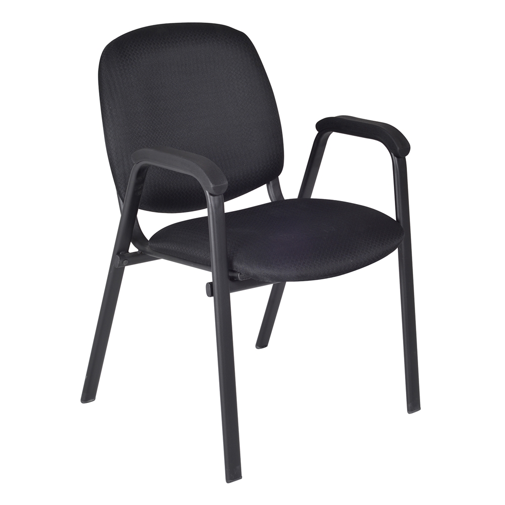 Ace Stack Chair (4 pack)- Midnight Black. The main picture.