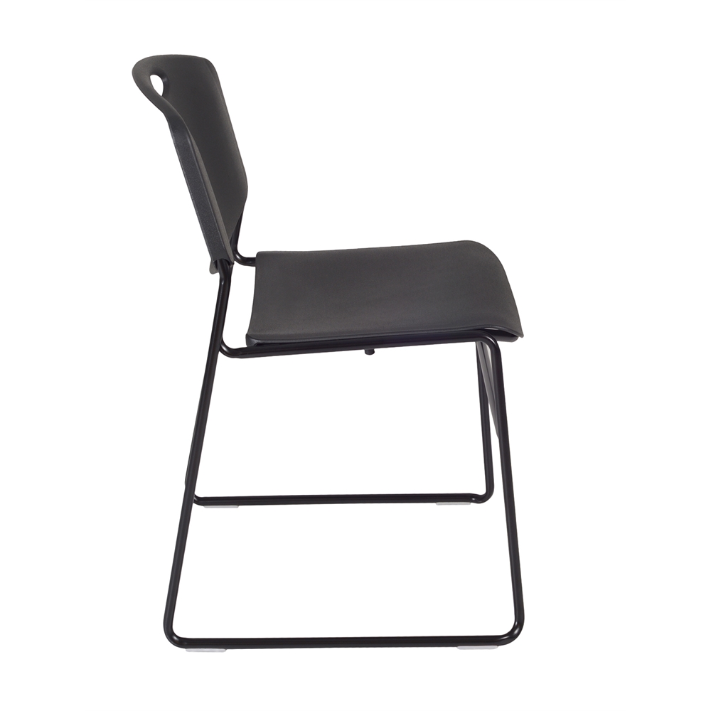 Zeng Stack Chair (50 pack)- Black. Picture 3