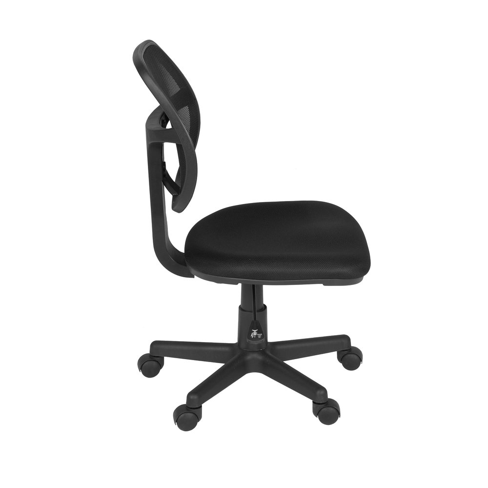 Carter Swivel Chair- Black. Picture 2