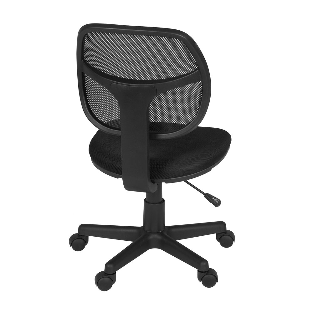 Carter Swivel Chair- Black. Picture 3