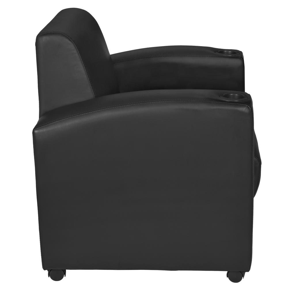 Nova Lounge Chair- Black. Picture 1