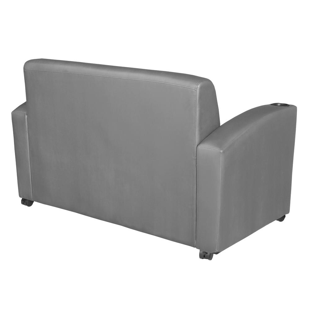 Supernova Loveseat- Grey. The main picture.