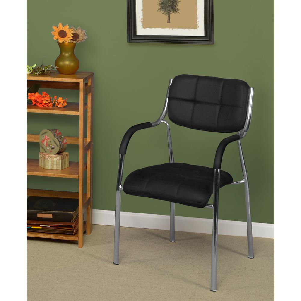 Uptown Side Chair-Black. Picture 2