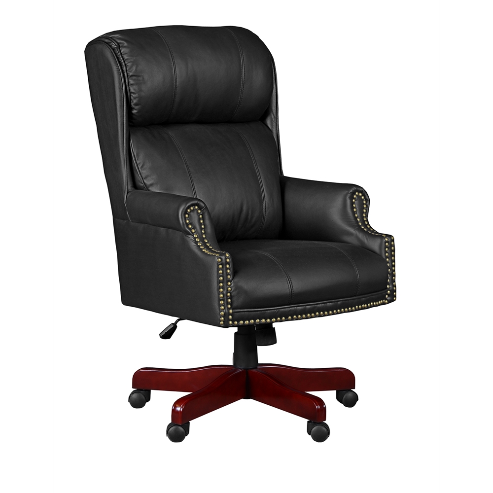 Barrington Swivel Chair- Black. The main picture.
