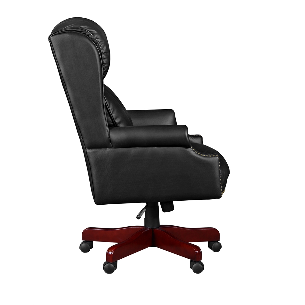 Barrington Swivel Chair- Black. Picture 3