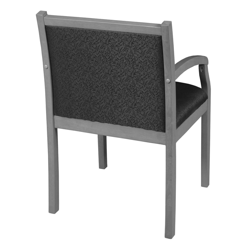 Regent Side Chair- Grey/ Black. Picture 5