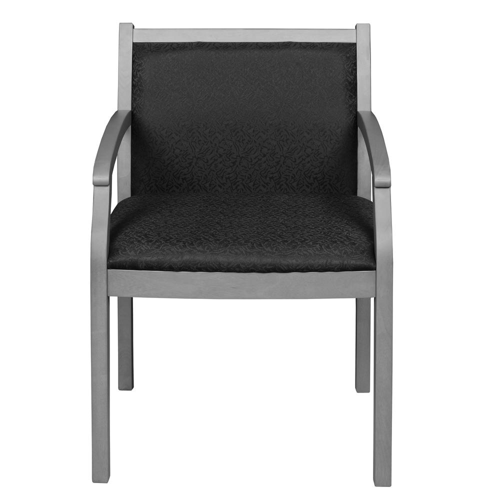Regent Side Chair- Grey/ Black. Picture 6