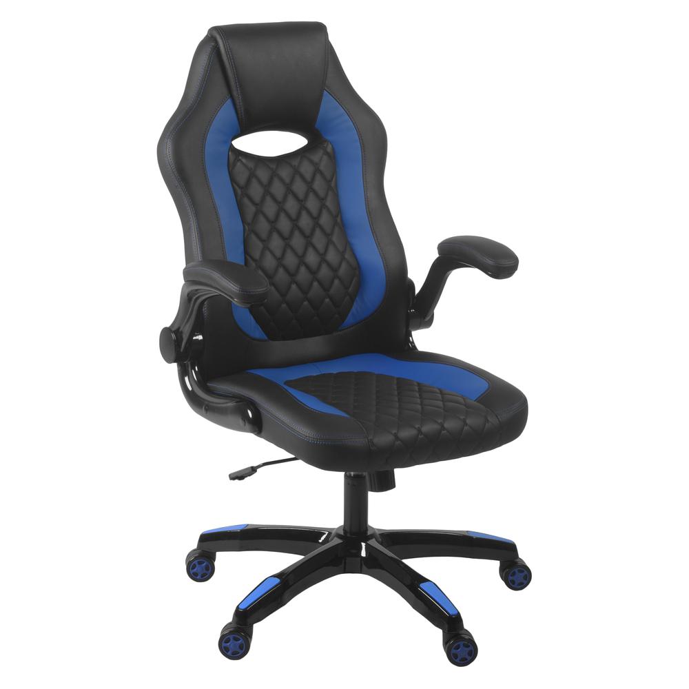 AON Archeus Ergonomic Gaming Chair - Black & Blue. Picture 1