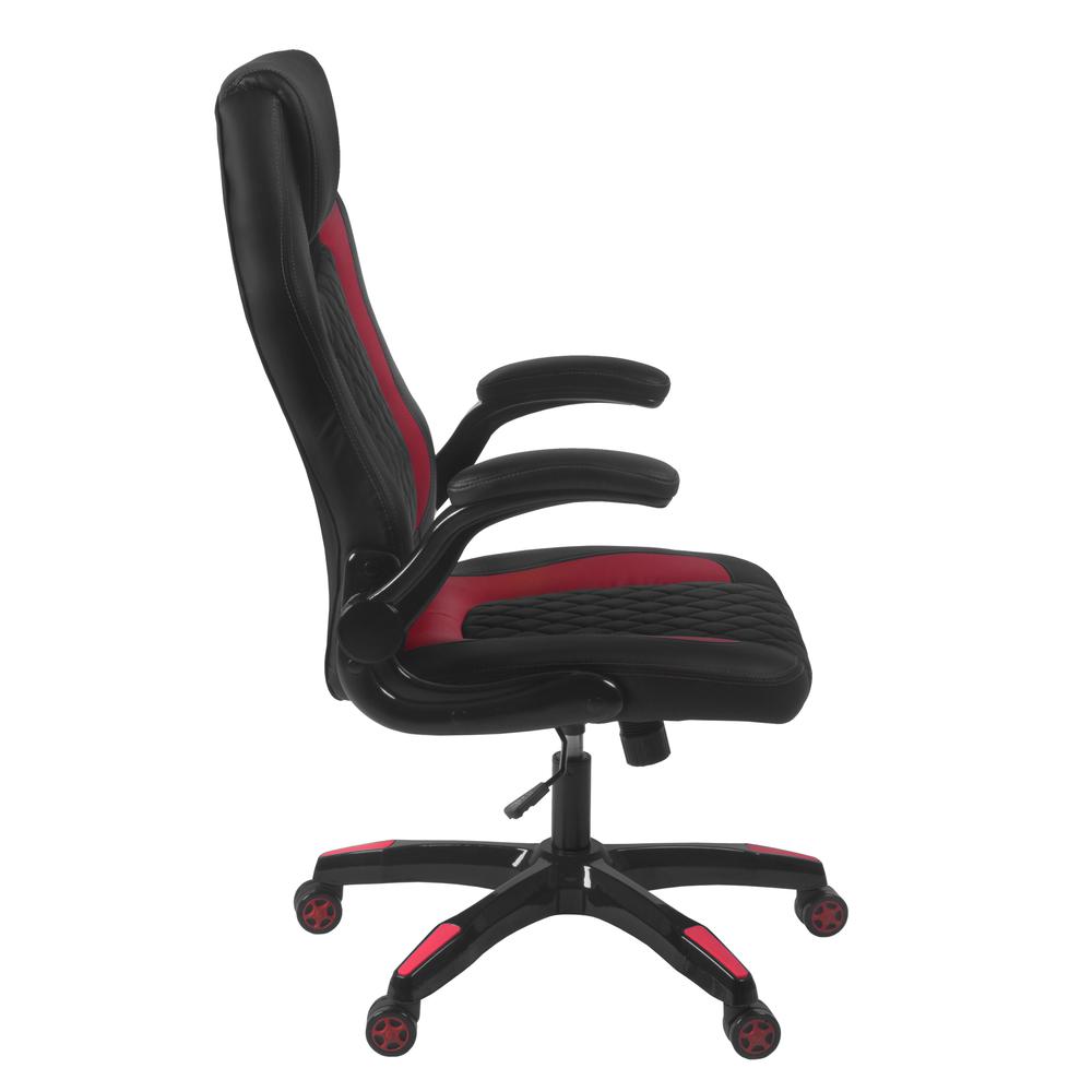 AON Archeus Ergonomic Gaming Chair - Black & Red. Picture 5