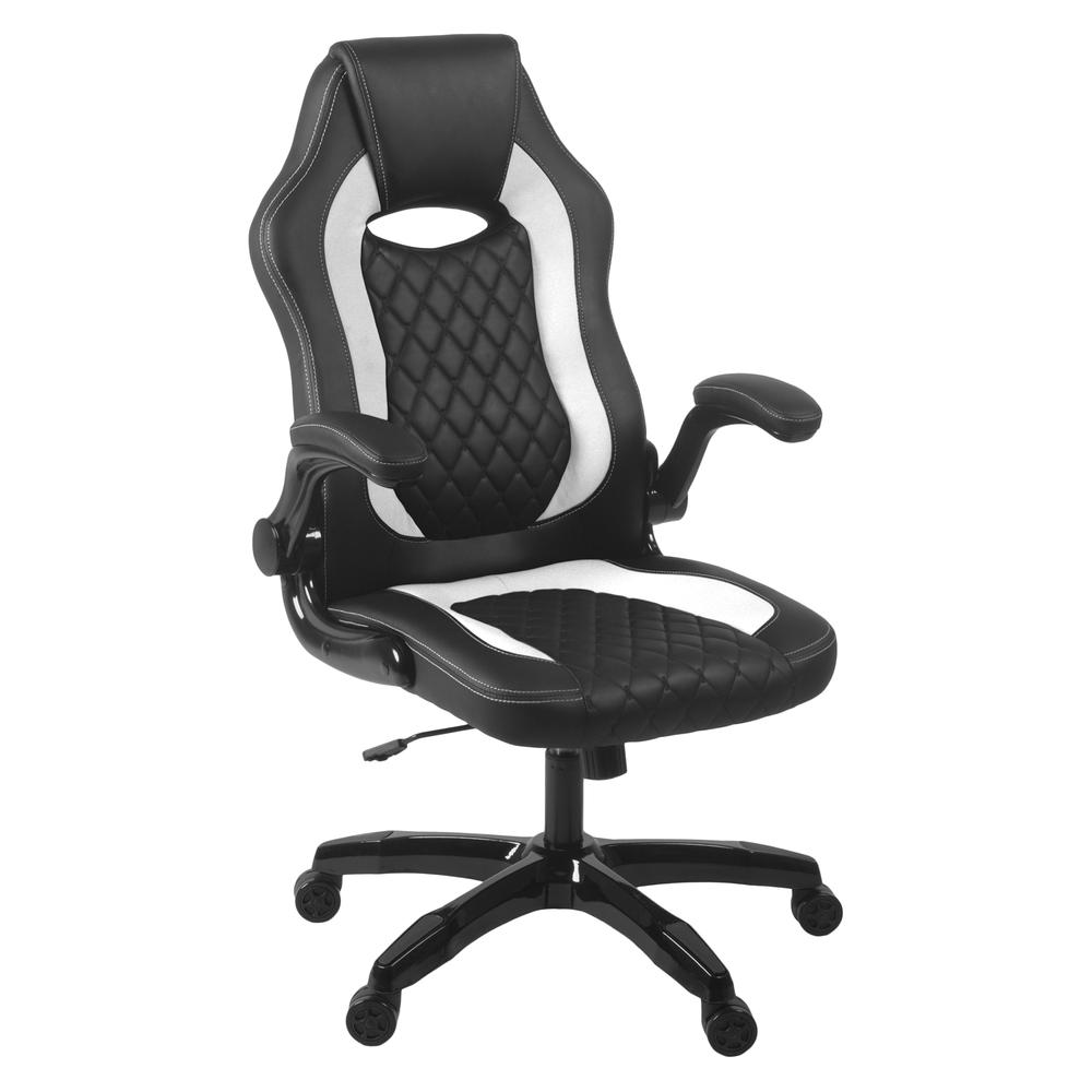 AON Archeus Ergonomic Gaming Chair - Black & White. Picture 1