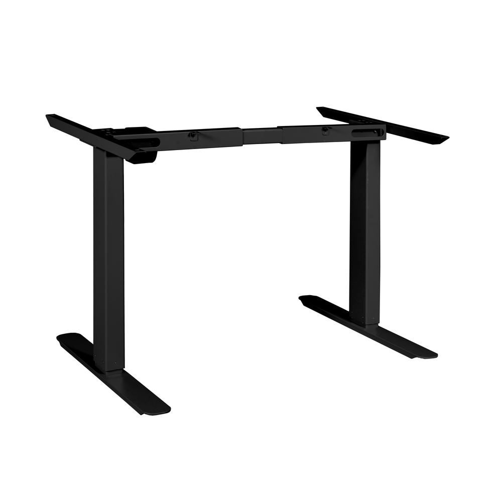 Esteem Height Adjustable Power Base for 36-60" Table Tops -  Black. Picture 1