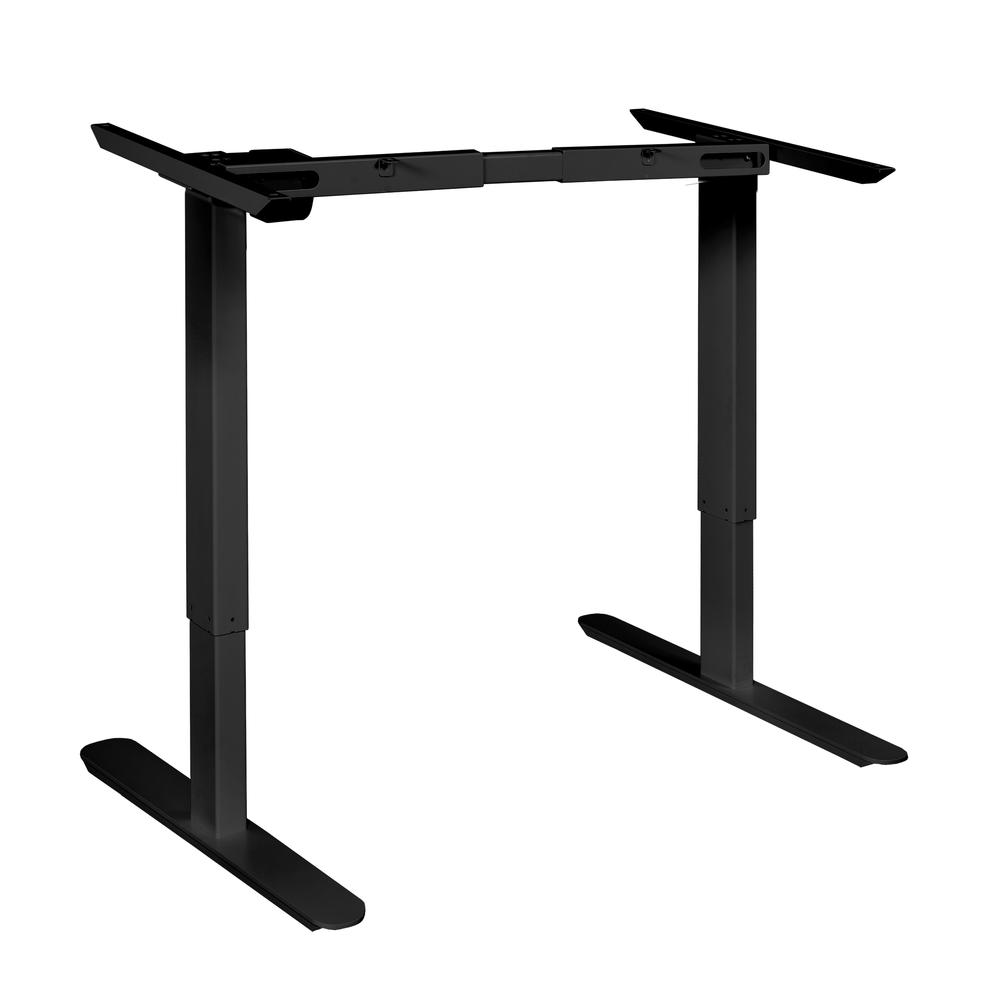 Esteem Height Adjustable Power Base for 36-60" Table Tops -  Black. Picture 2