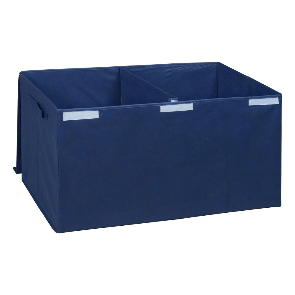 Niche Cubo Fabric Storage Trunk- Blue. Picture 1