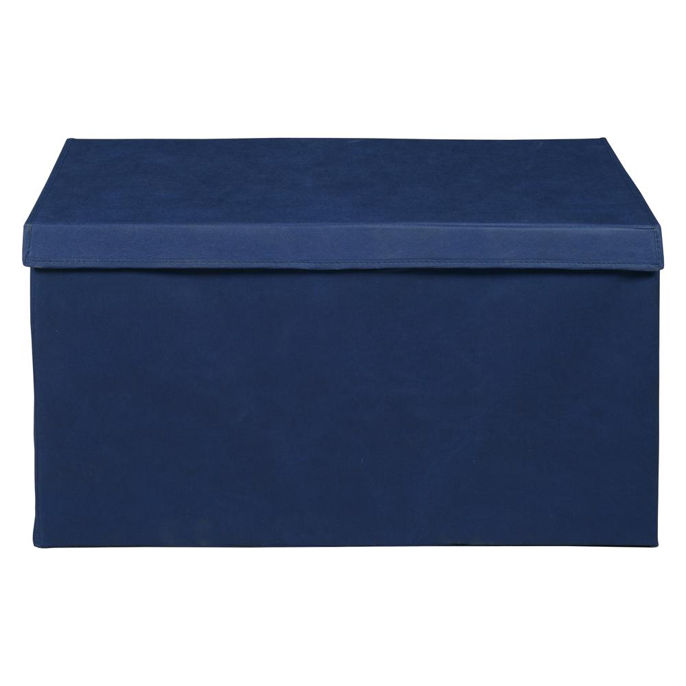 Niche Cubo Fabric Storage Trunk- Blue. Picture 2