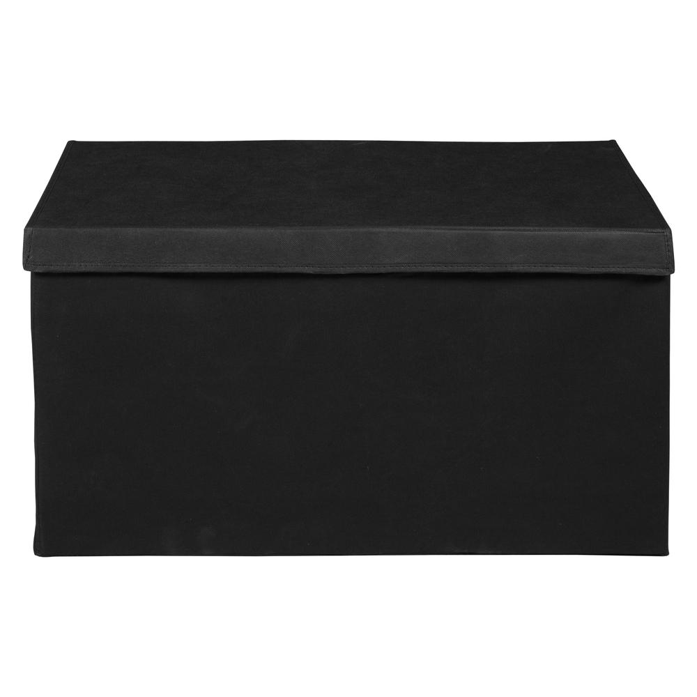 Niche Cubo Fabric Storage Trunk- Black. Picture 2