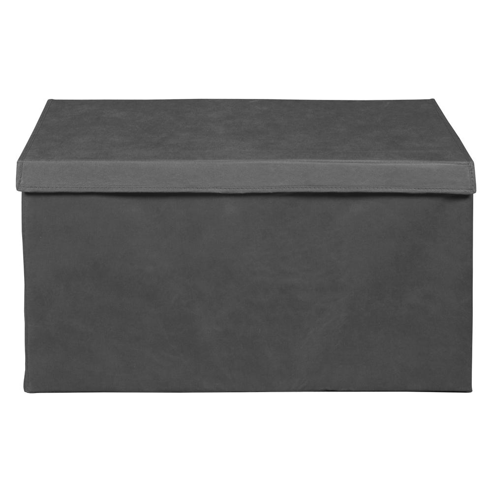 Niche Cubo Fabric Storage Trunk- Grey. Picture 2