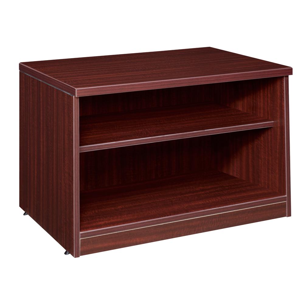 Legacy 20" Low Open Shelf Cabinet- Mahogany. Picture 1