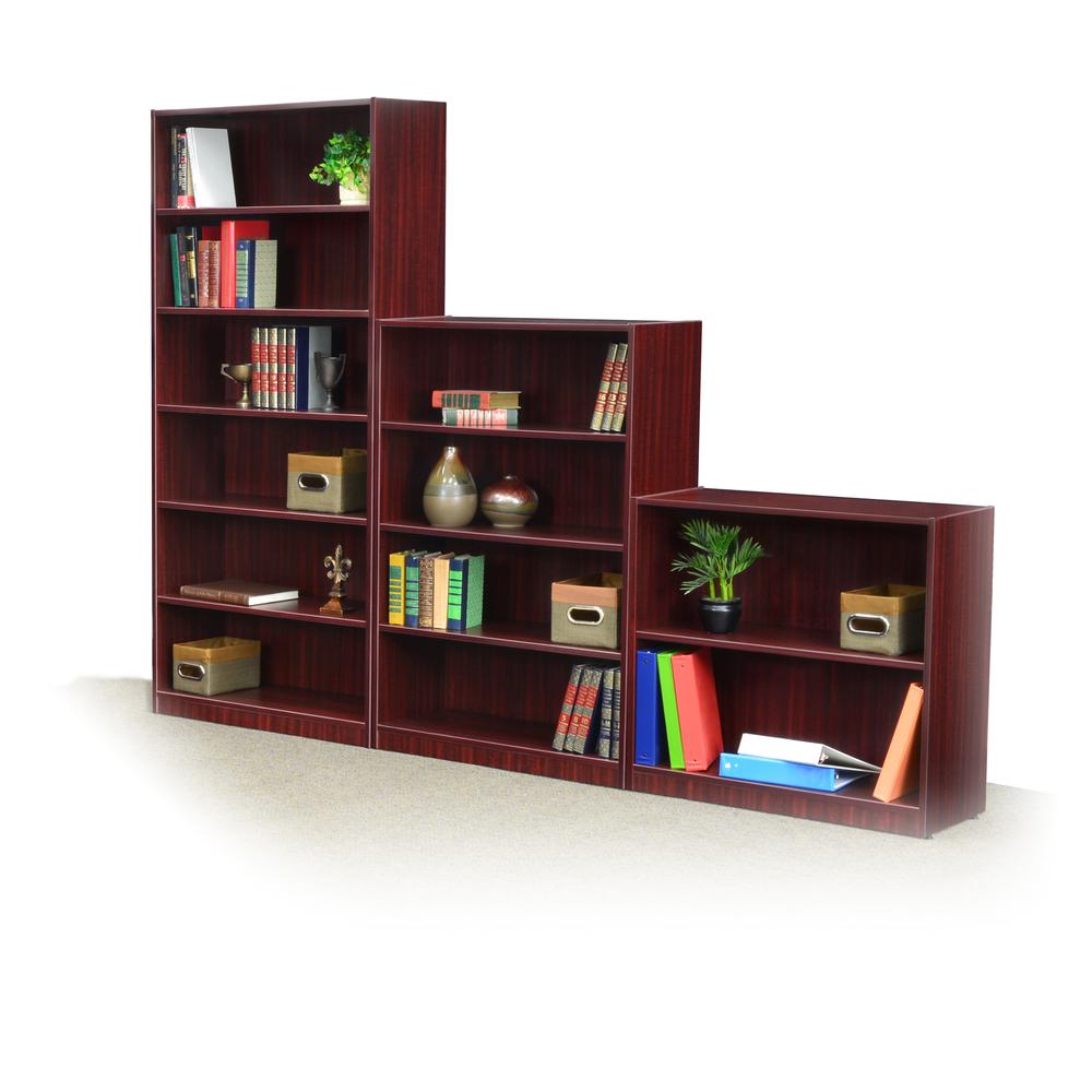 Legacy 30" High Bookcase- Mahogany. Picture 2