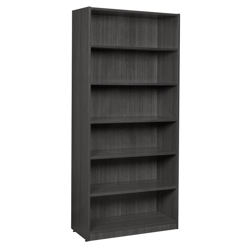 Legacy 71" High Bookcase- Ash Grey. Picture 1